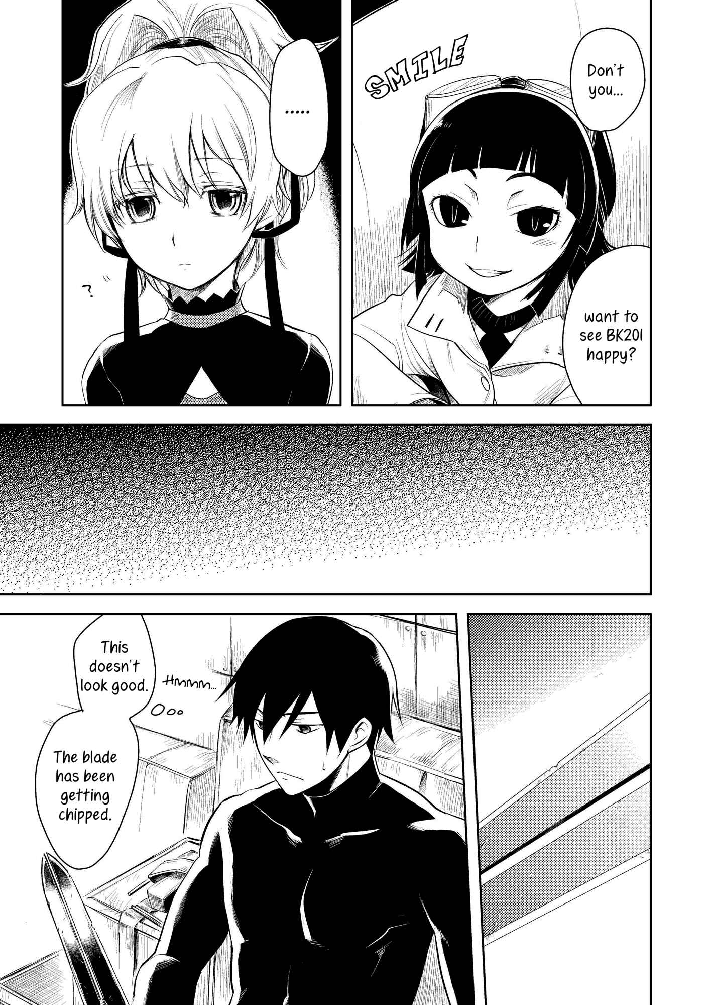 Page 4 Chapter Unknown_ca0d DARKER THAN BLACK -  BK201s Method To Not Make Her Cry (Doujinshi)