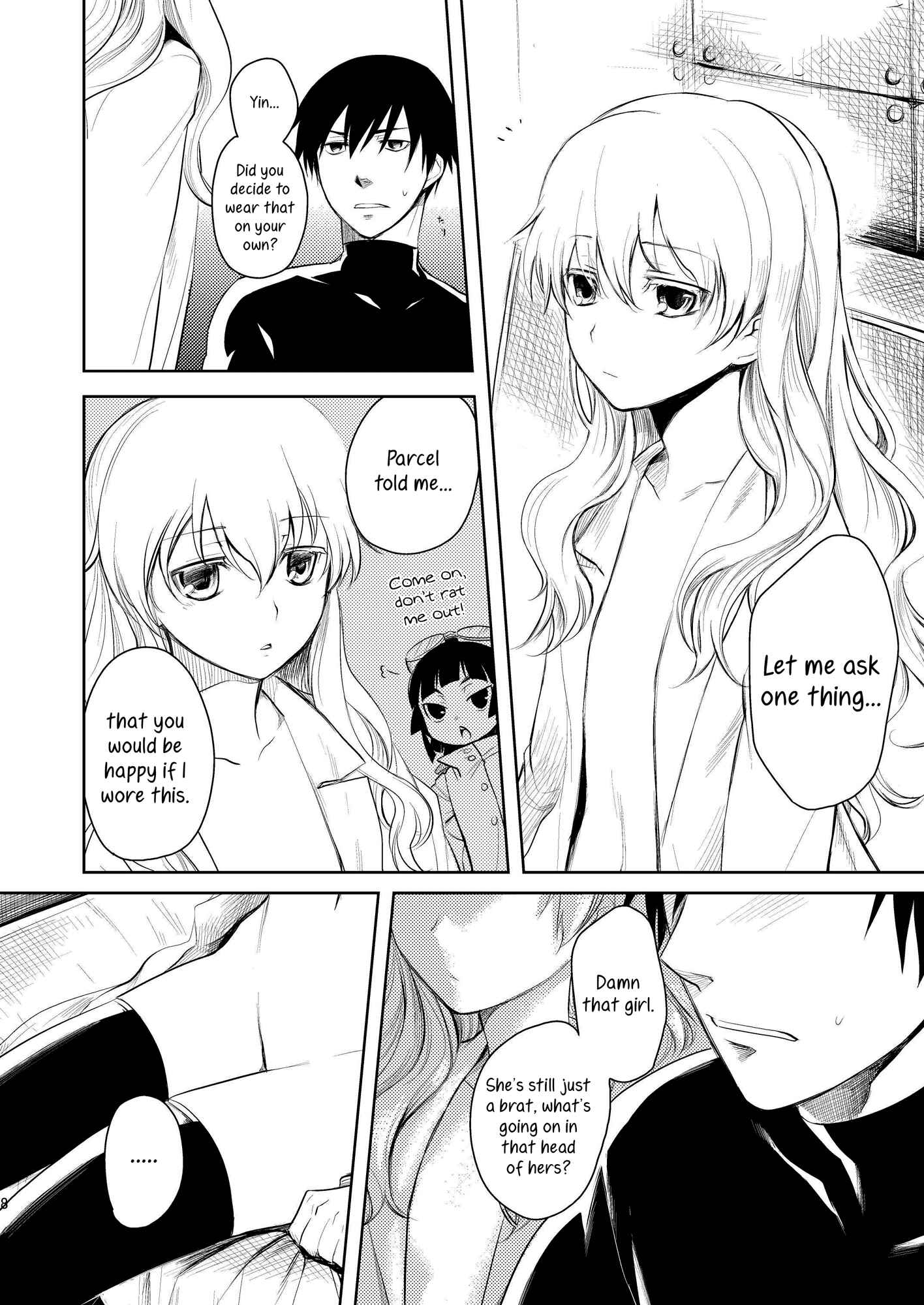 Page 7 Chapter Unknown_ca0d DARKER THAN BLACK -  BK201s Method To Not Make Her Cry (Doujinshi)