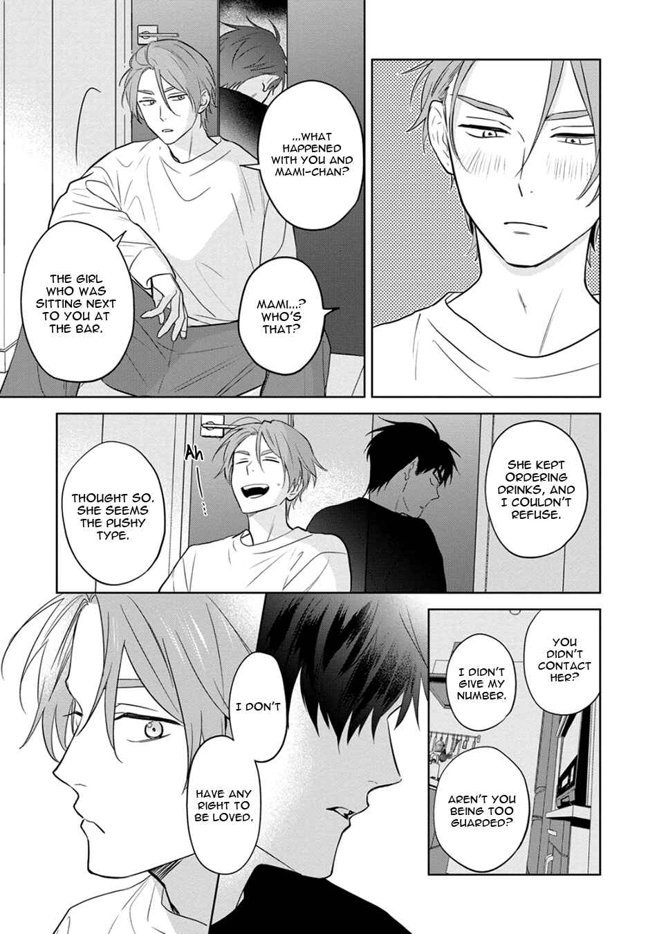 Page 13 Chapter 3 Kouun na Kimi to Boku no Mirai