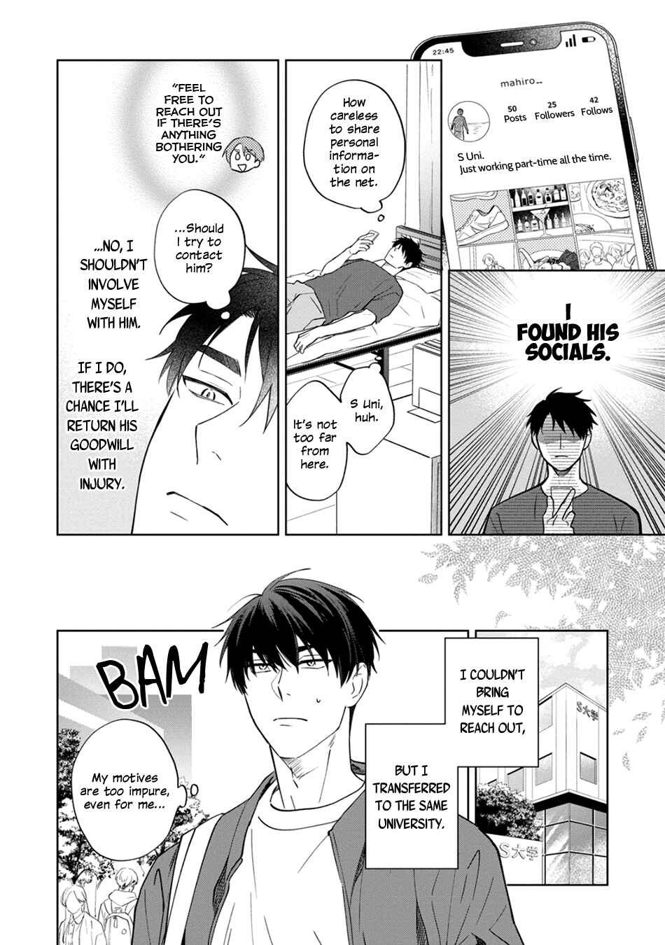 Page 22 Chapter 4 Kouun na Kimi to Boku no Mirai