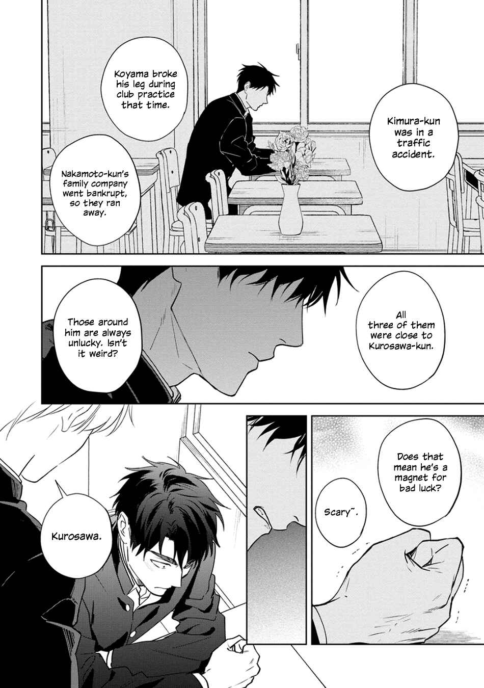 Page 4 Chapter 4 Kouun na Kimi to Boku no Mirai
