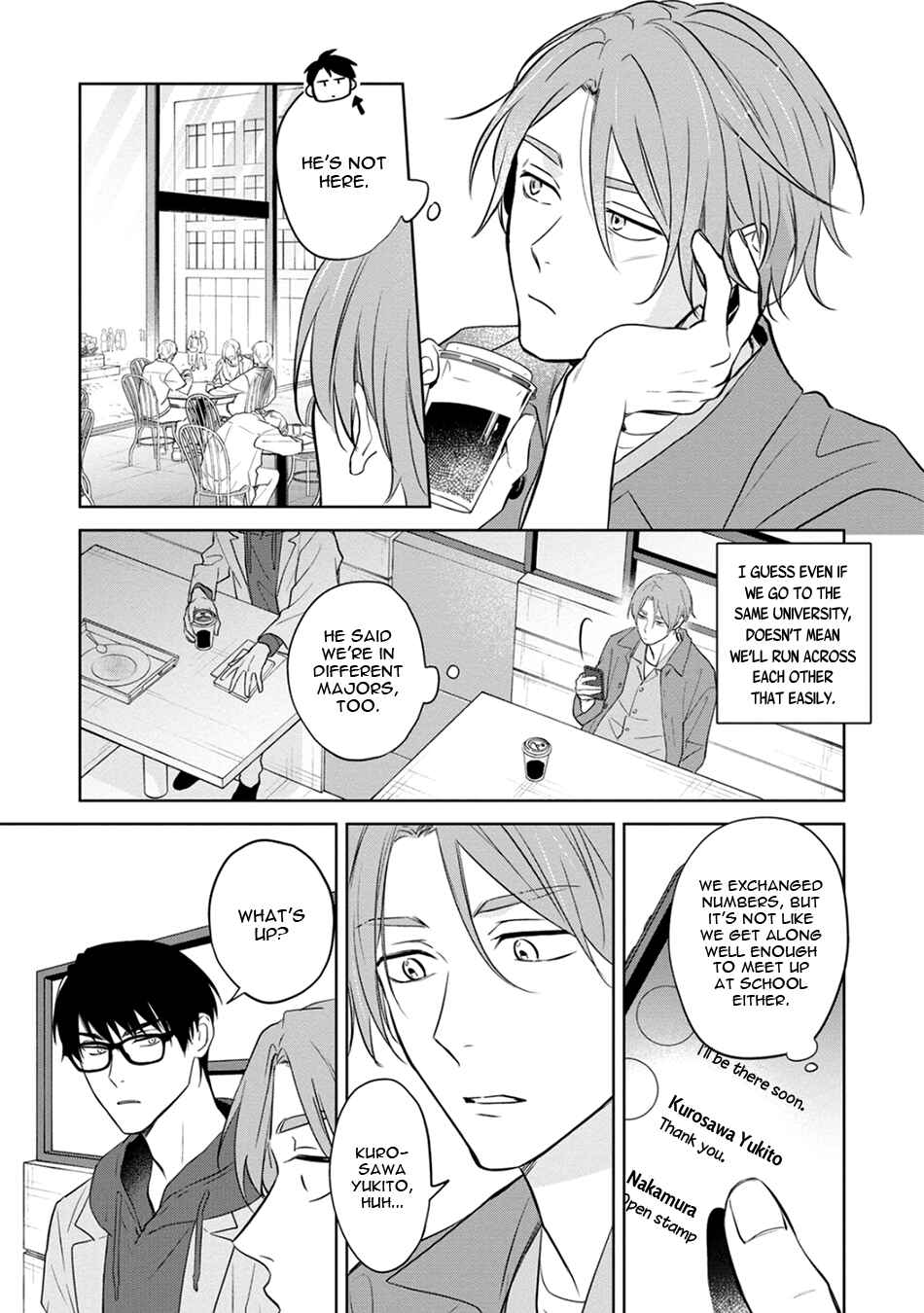 Page 3 Chapter 2 Kouun na Kimi to Boku no Mirai