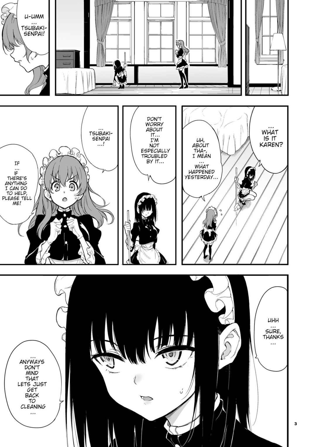 Page 2 Chapter 4 Maid Kyouiku. -Botsuraku Kizoku Rurikawa Tsubaki-