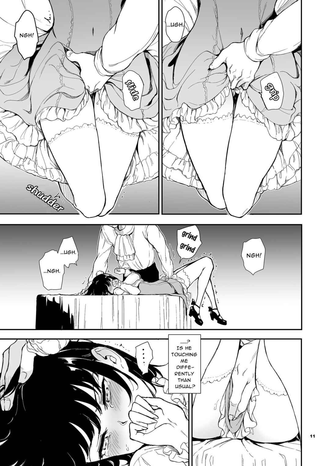 Page 11 Chapter 5 Maid Kyouiku. -Botsuraku Kizoku Rurikawa Tsubaki-