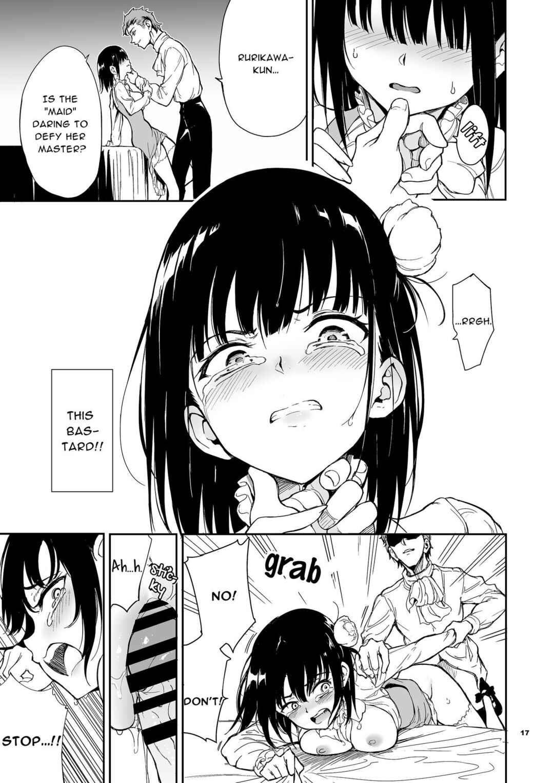 Page 17 Chapter 5 Maid Kyouiku. -Botsuraku Kizoku Rurikawa Tsubaki-