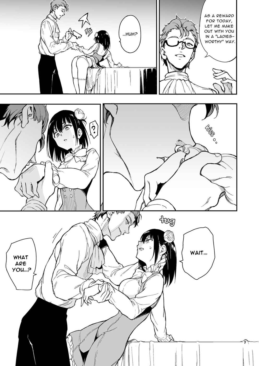 Page 7 Chapter 5 Maid Kyouiku. -Botsuraku Kizoku Rurikawa Tsubaki-