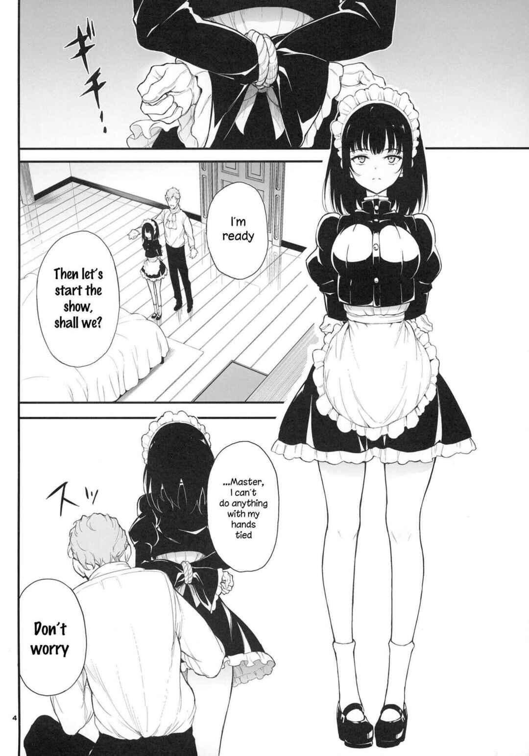Page 3 Chapter 2 Maid Kyouiku. -Botsuraku Kizoku Rurikawa Tsubaki-