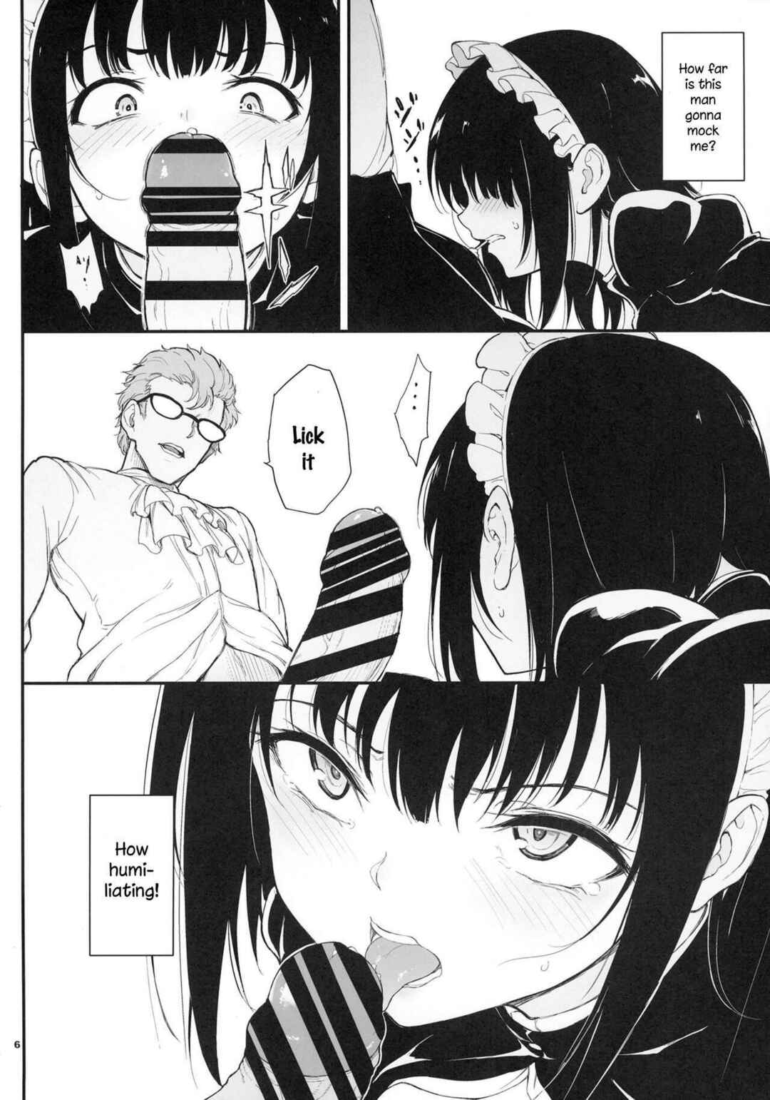 Page 5 Chapter 2 Maid Kyouiku. -Botsuraku Kizoku Rurikawa Tsubaki-