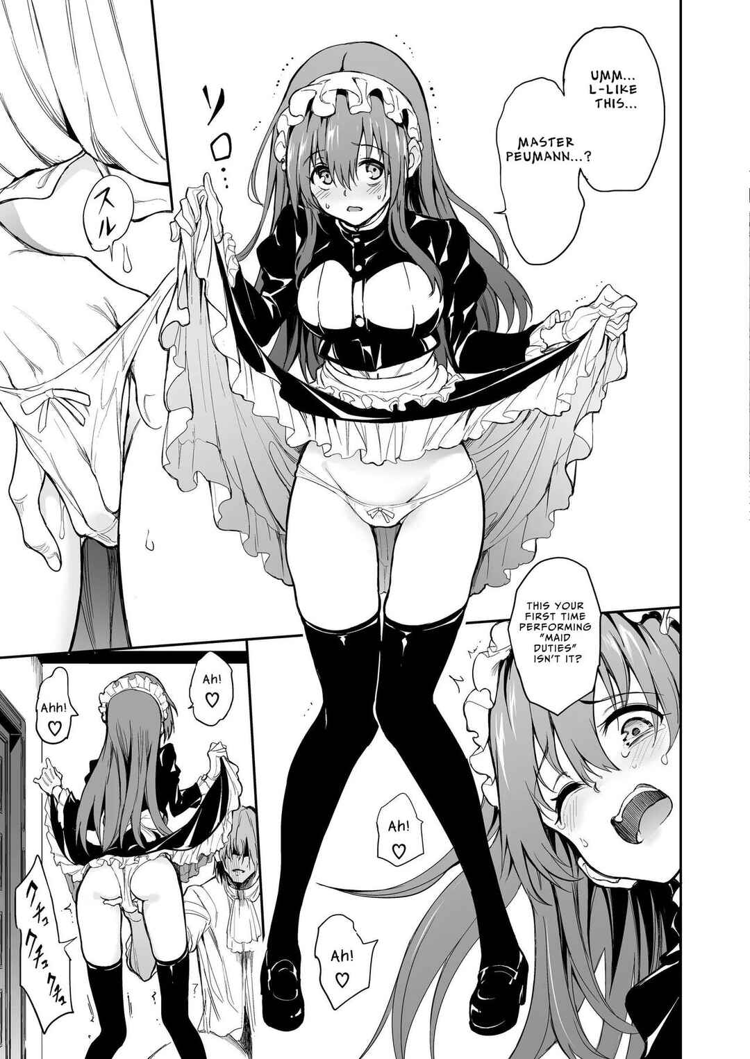 Page 9 Chapter 7 Maid Kyouiku. -Botsuraku Kizoku Rurikawa Tsubaki-