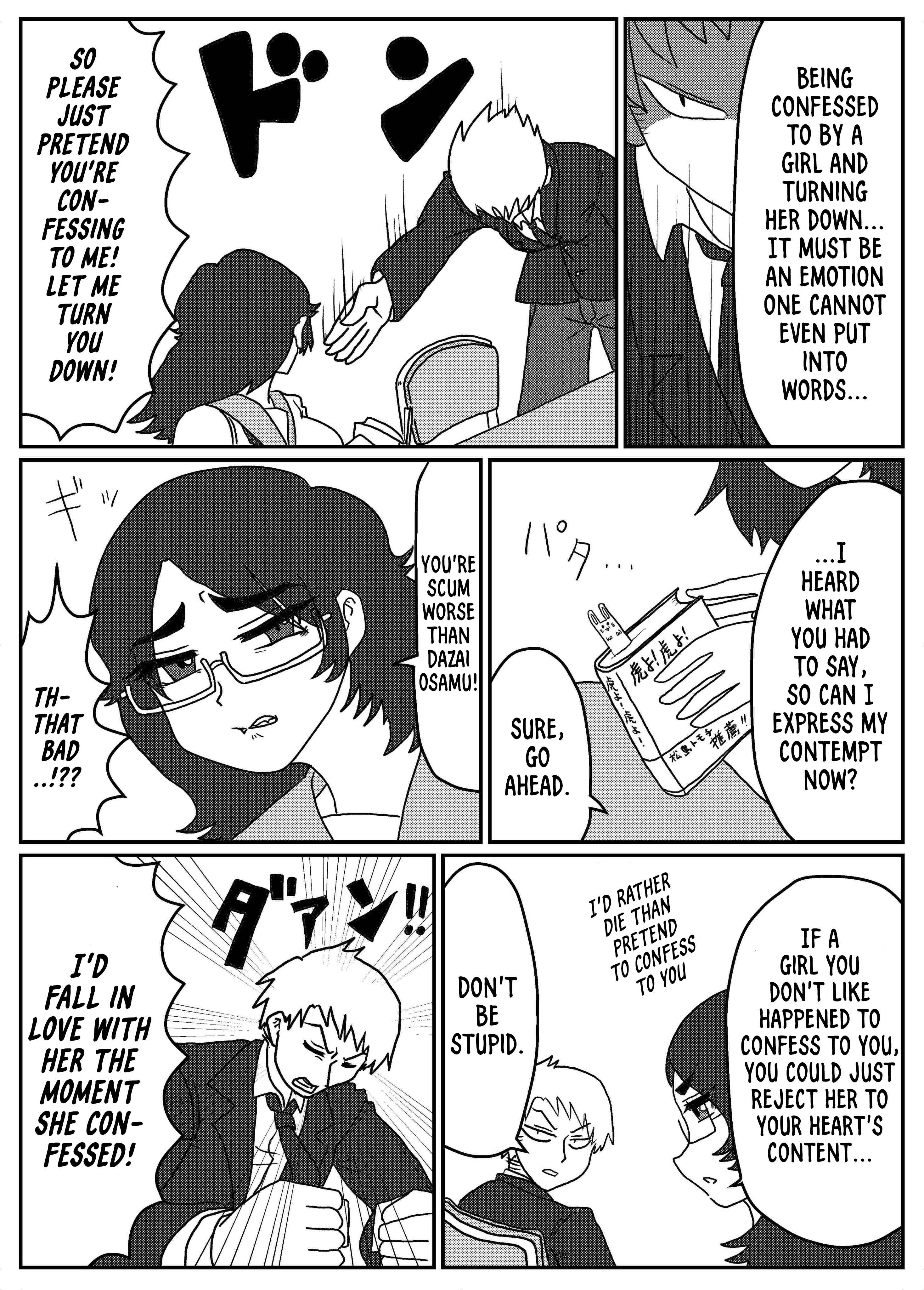 Page 2 Chapter Unknown_7f1a A story about a senpai who wants to reject a girl at least once.