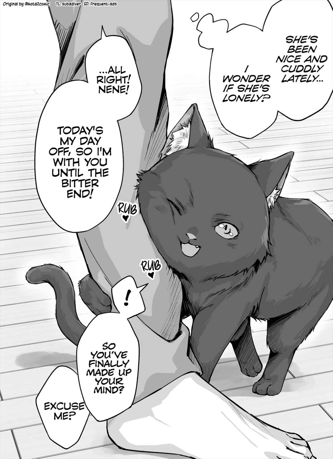 Page 1 Chapter 8 Dokusen Yoku ga Tsuyo Sugiru Yandere Kai Neko-chan