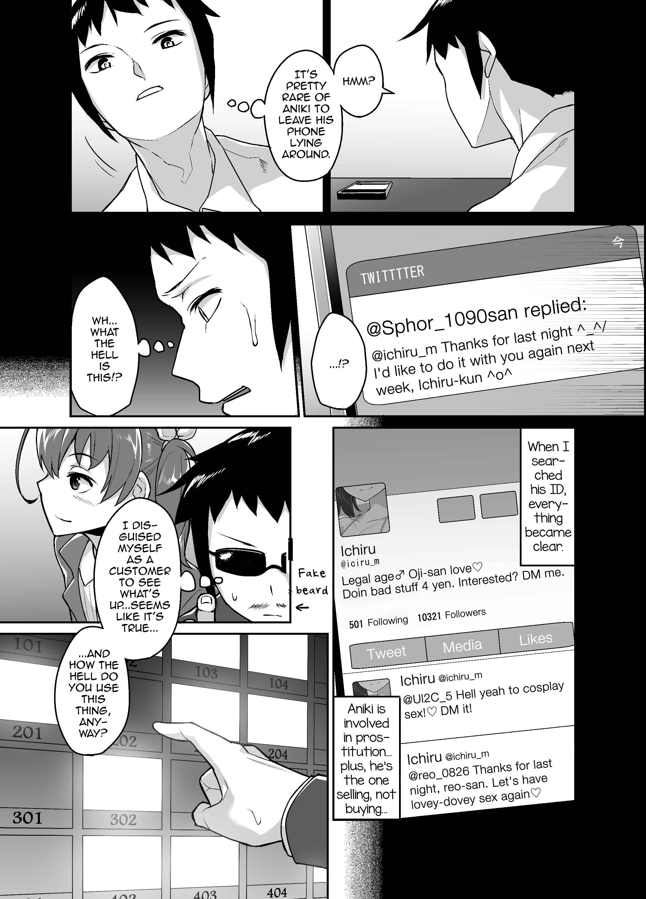Page 7 Chapter 1 Aniki to Enko