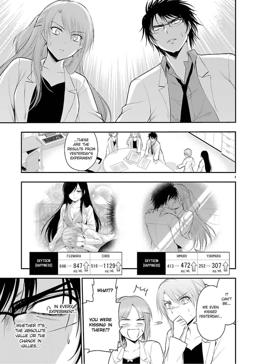 Page 1 Chapter 36 Rikei ga Koi ni Ochita no de Shoumei shitemita