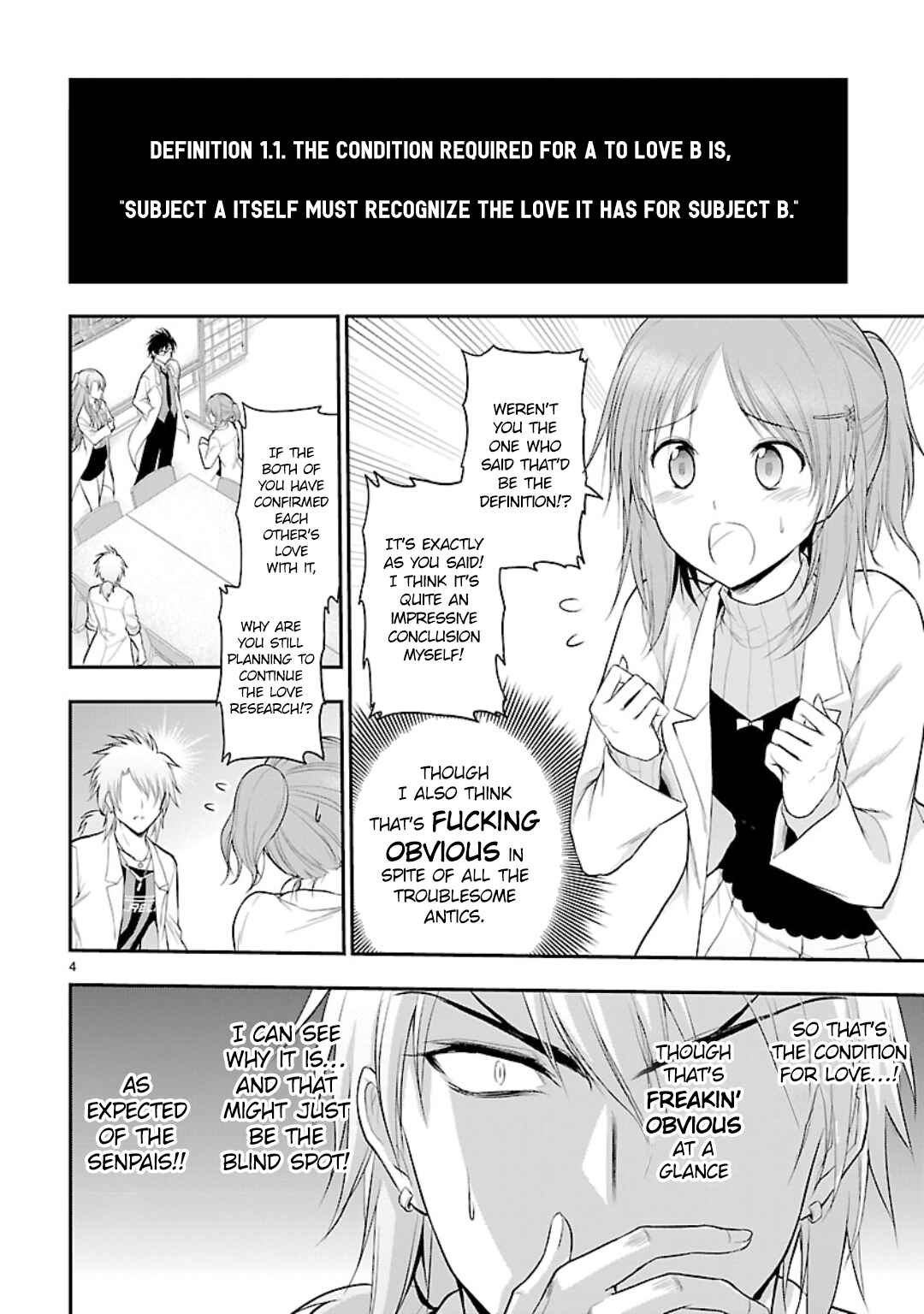 Page 4 Chapter 43 Rikei ga Koi ni Ochita no de Shoumei shitemita