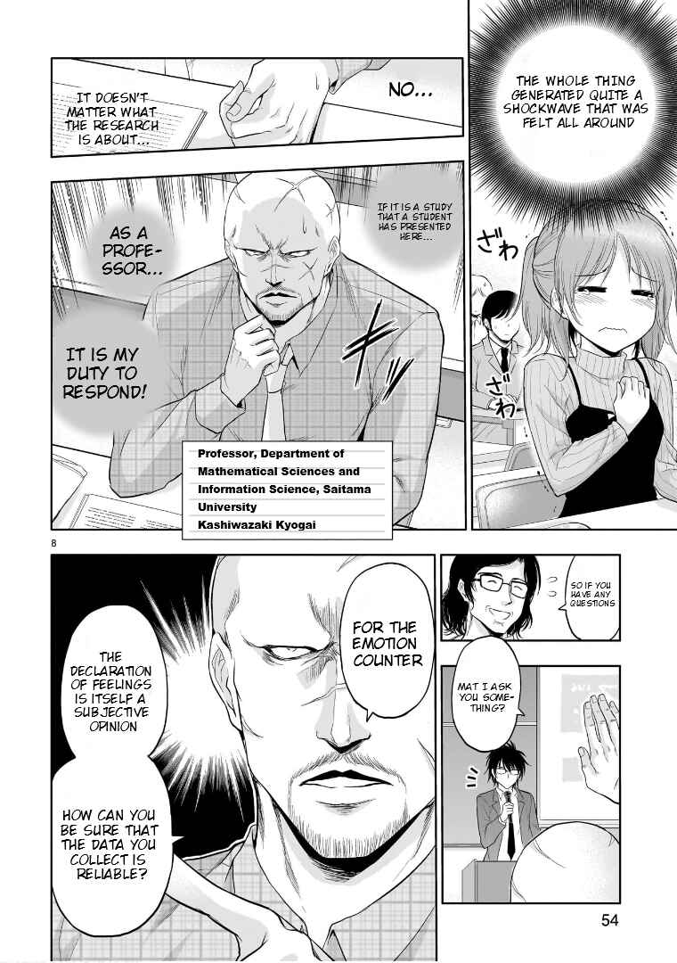 Page 8 Chapter 73 Rikei ga Koi ni Ochita no de Shoumei shitemita