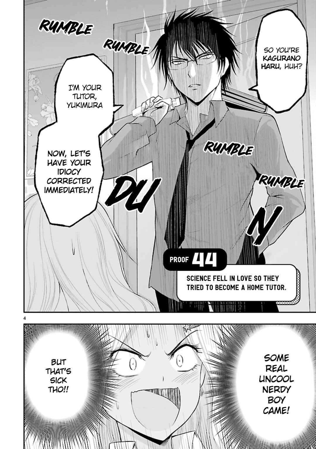 Page 4 Chapter 44 Rikei ga Koi ni Ochita no de Shoumei shitemita