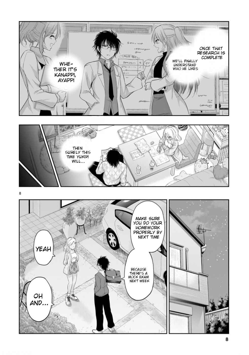 Page 9 Chapter 99 Rikei ga Koi ni Ochita no de Shoumei shitemita