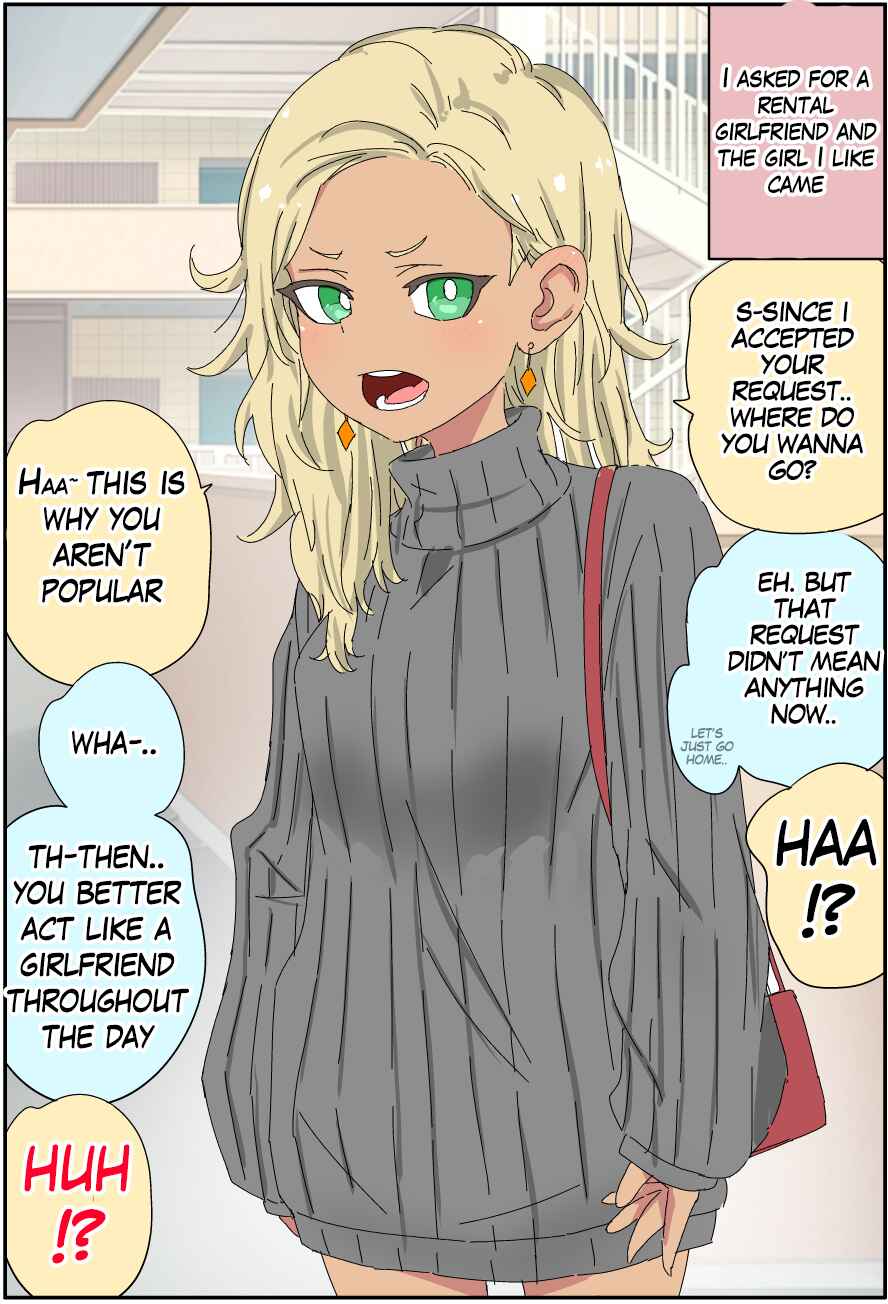 Page 1 Chapter 2 I Asked for a Rental Girlfriend and the Girl I Like Showed Up