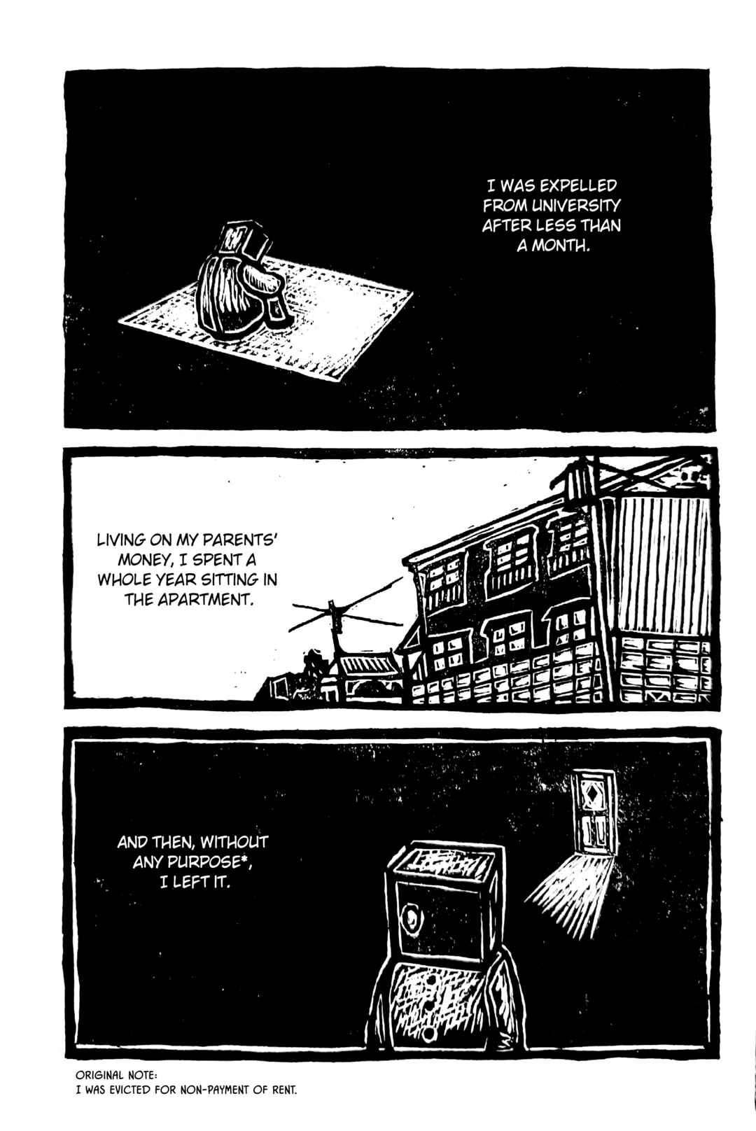 Page 8 Chapter 4 Man with a wardrobe on his head
