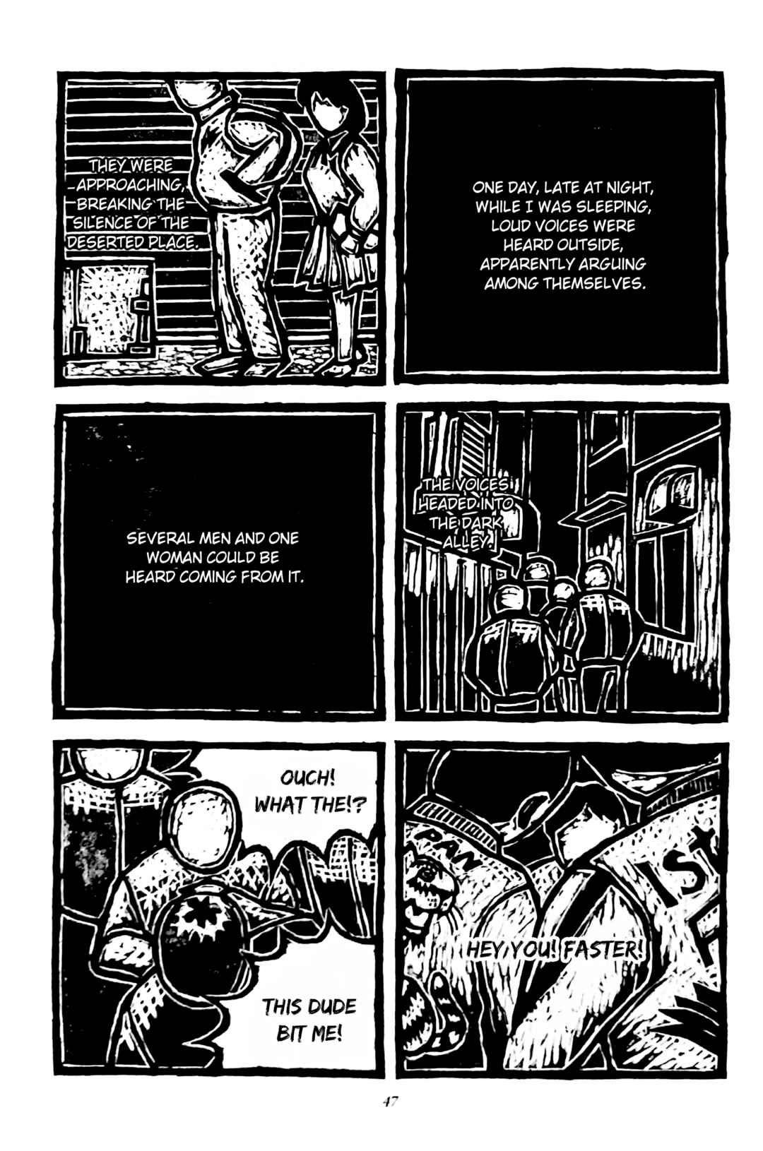 Page 4 Chapter 3 Man with a wardrobe on his head