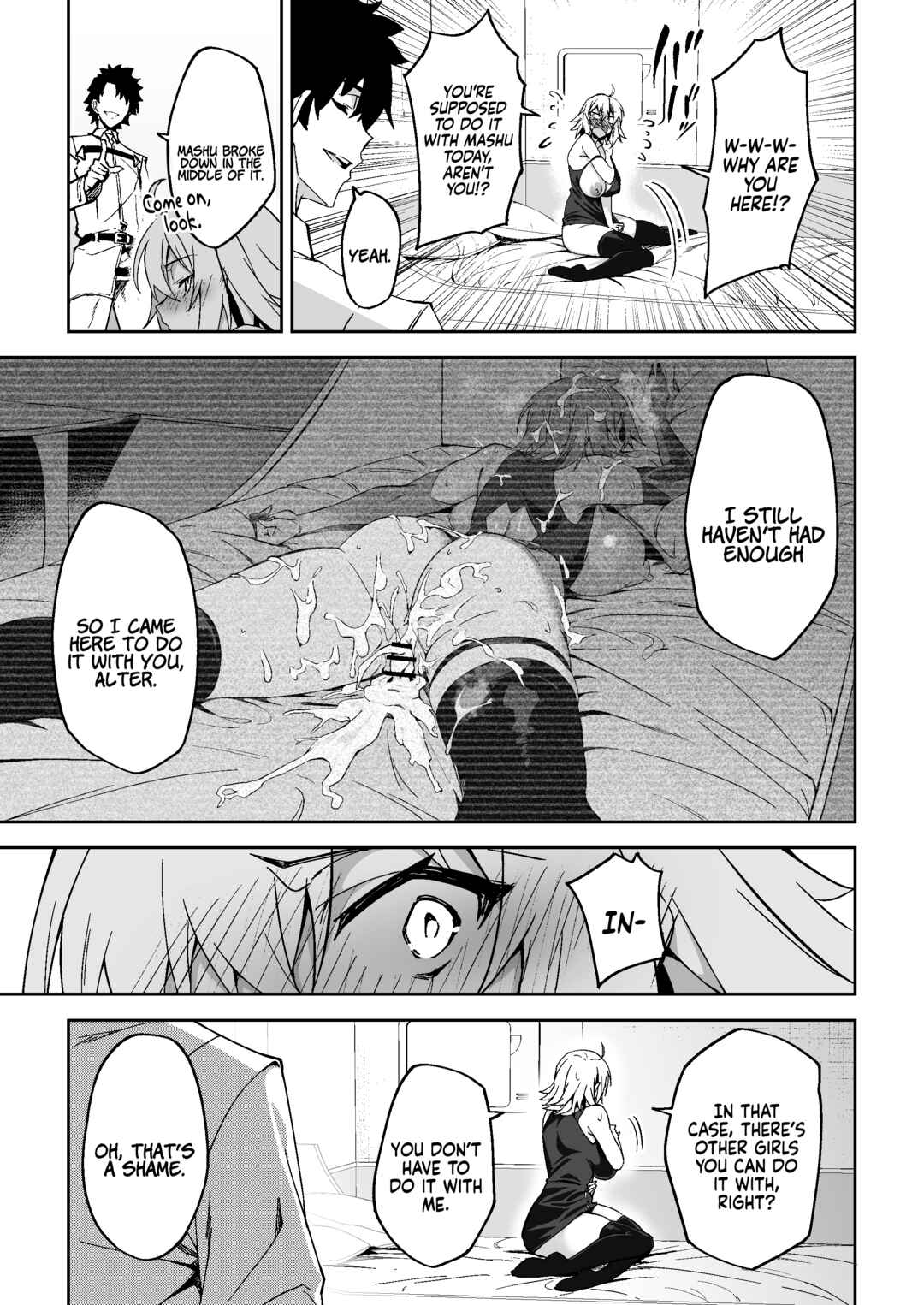Page 9 Chapter Unknown_91e2 Fate/Grand Order - Jeanne Alter, Kairaku ni Oboreru (Doujinshi)