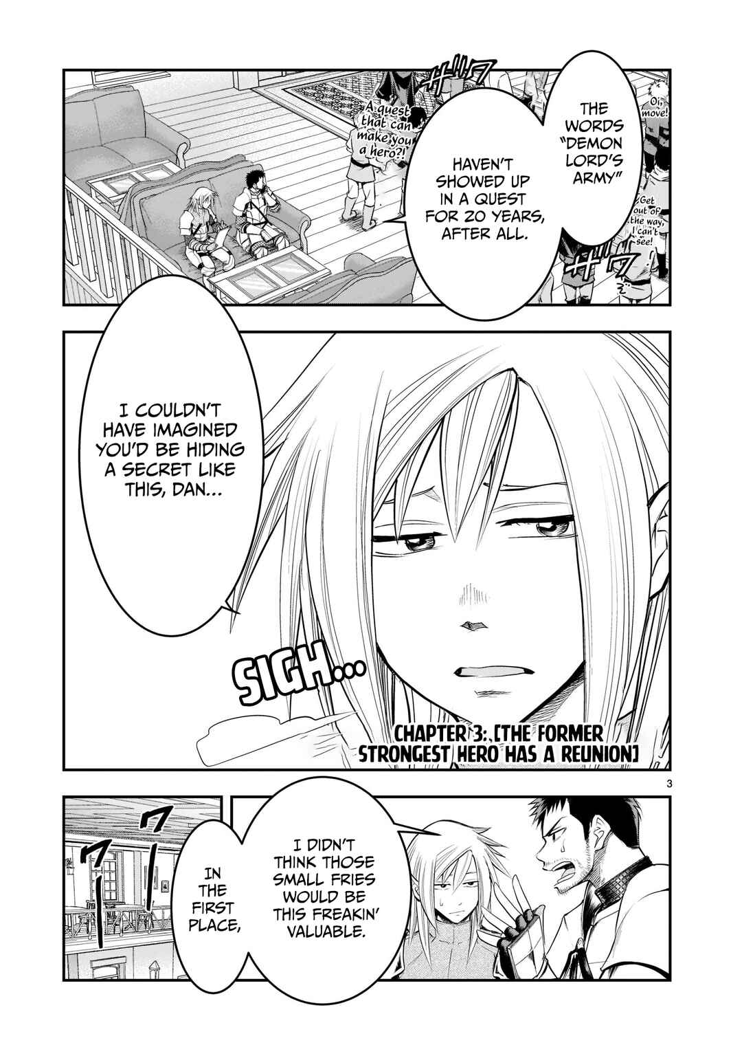 Page 4 Chapter 3 Moto Saikyou Yuusha no Saishuushoku