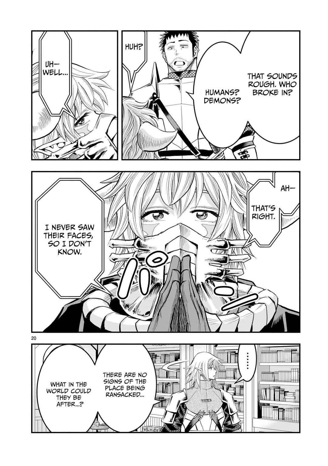 Page 21 Chapter 30 Moto Saikyou Yuusha no Saishuushoku