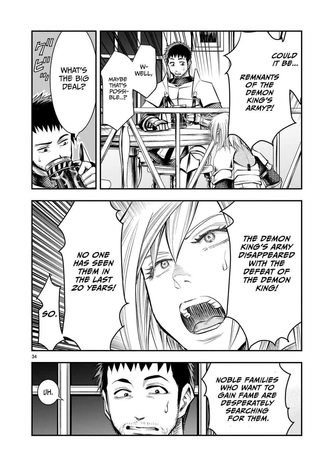 Page 35 Chapter 2 Moto Saikyou Yuusha no Saishuushoku