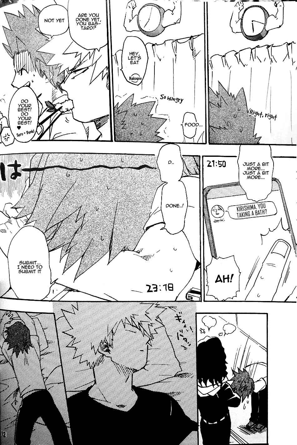 Page 11 Chapter Unknown_1650 Boku no Hero Academia - Kimi to Hajimete (Doujinshi)