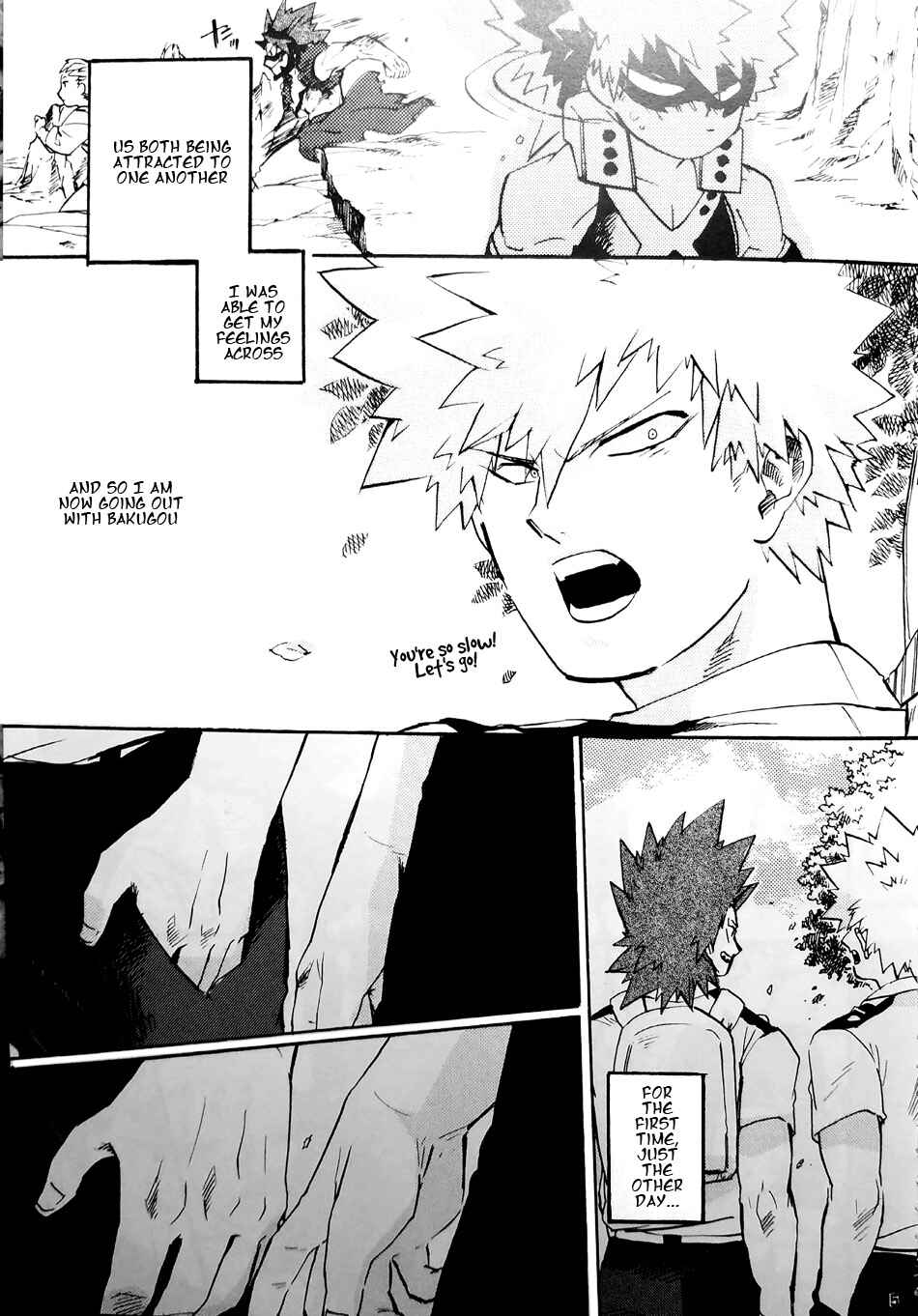 Page 4 Chapter Unknown_1650 Boku no Hero Academia - Kimi to Hajimete (Doujinshi)
