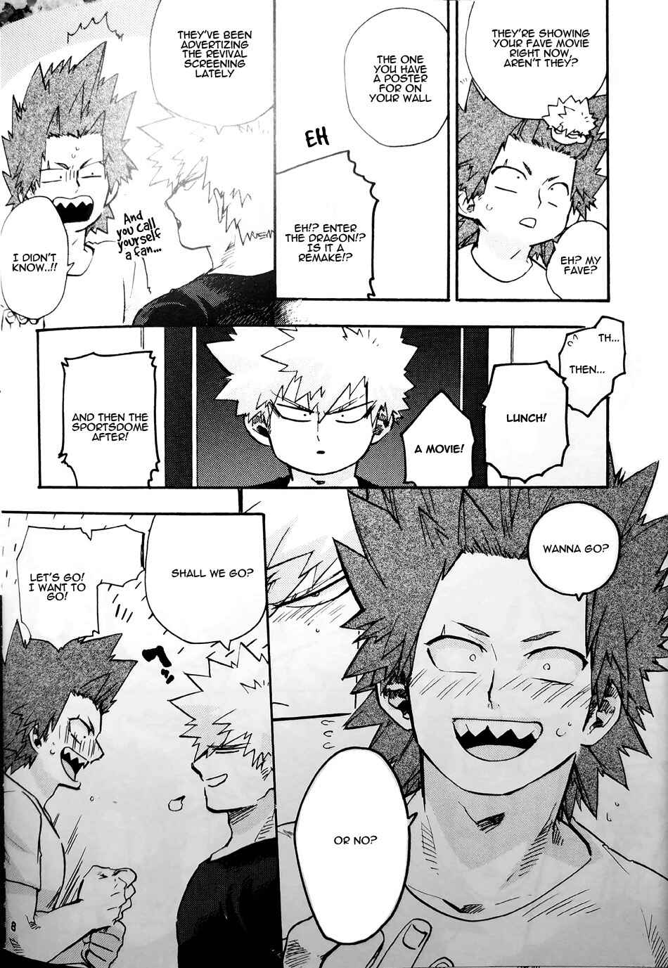 Page 7 Chapter Unknown_1650 Boku no Hero Academia - Kimi to Hajimete (Doujinshi)