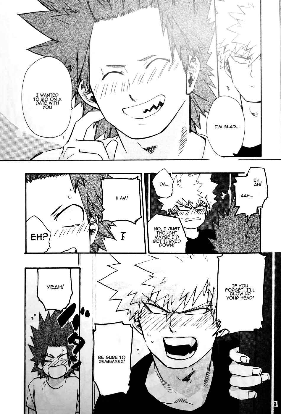 Page 8 Chapter Unknown_1650 Boku no Hero Academia - Kimi to Hajimete (Doujinshi)