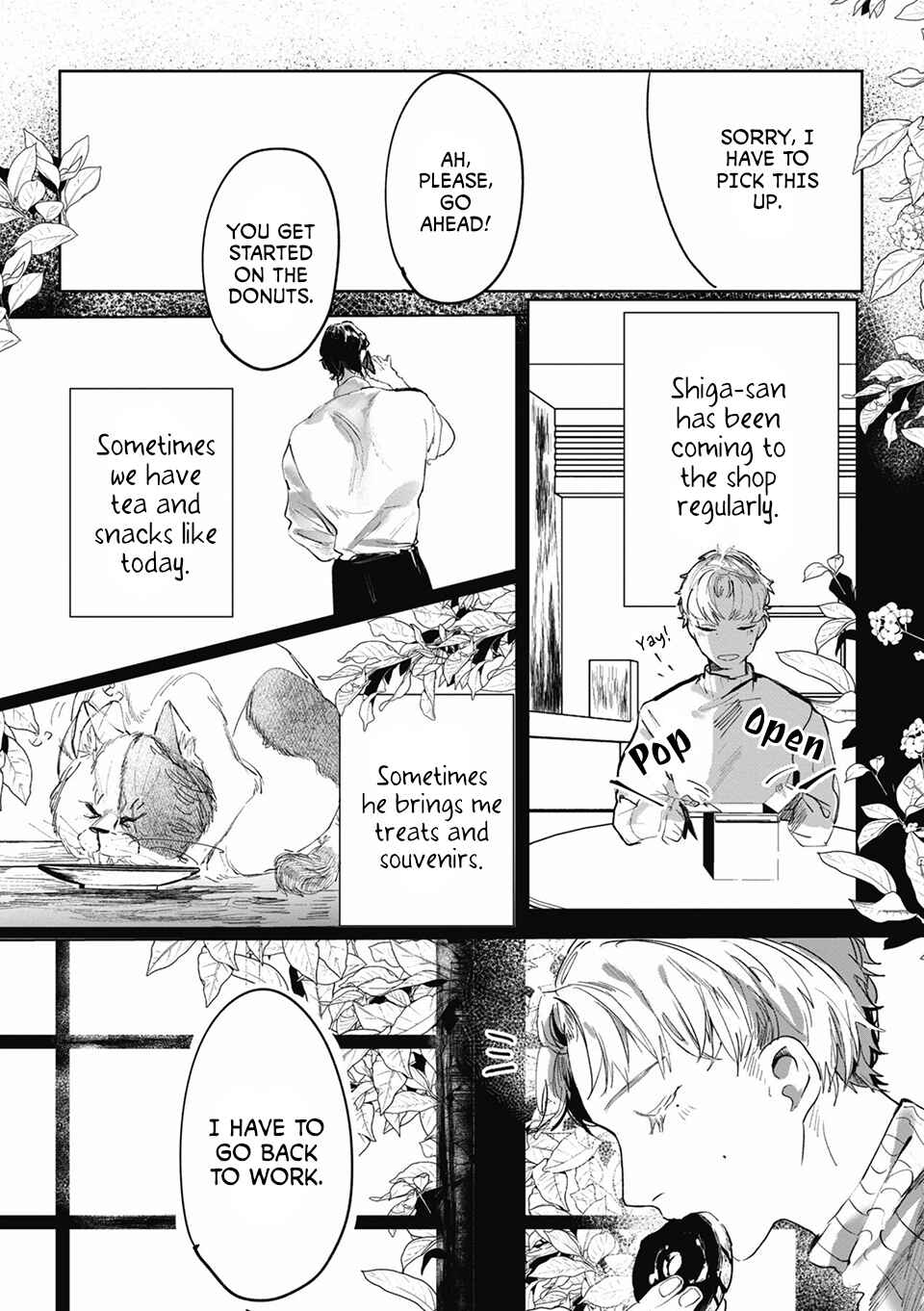 Page 8 Chapter 3 Kuroki Kemono to Yoru no Hana
