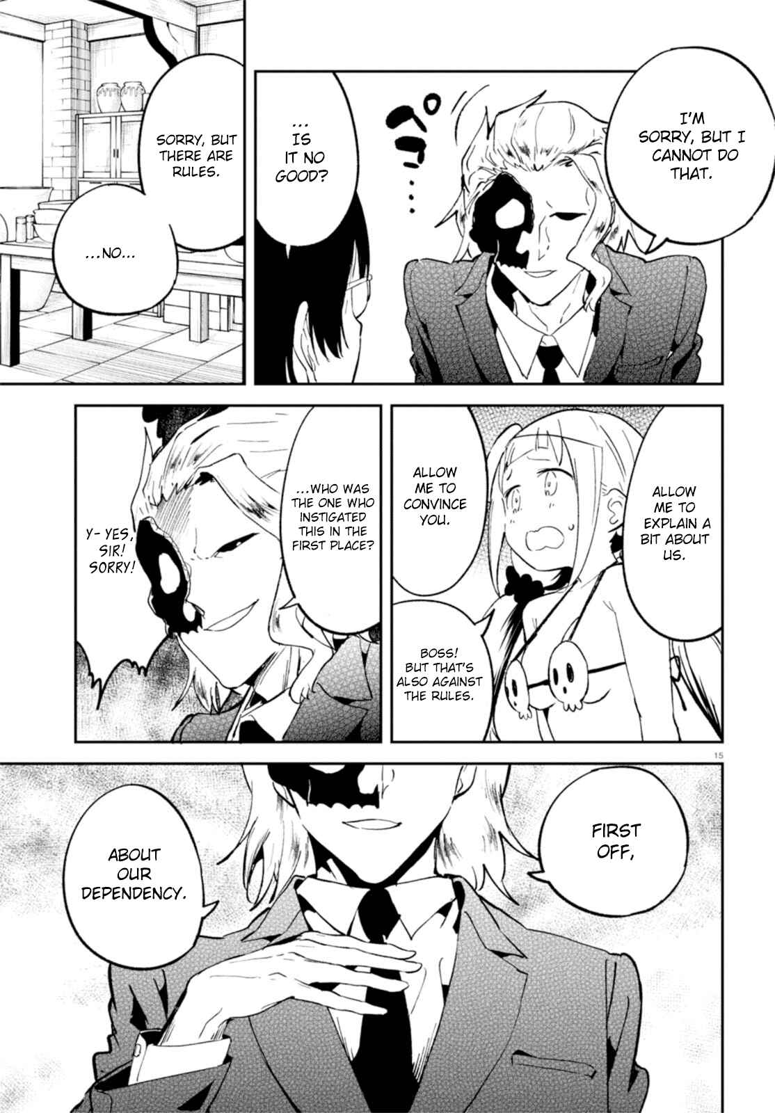 Page 15 Chapter 2 Isekai Death Game ni Tensou sarete Tsurai