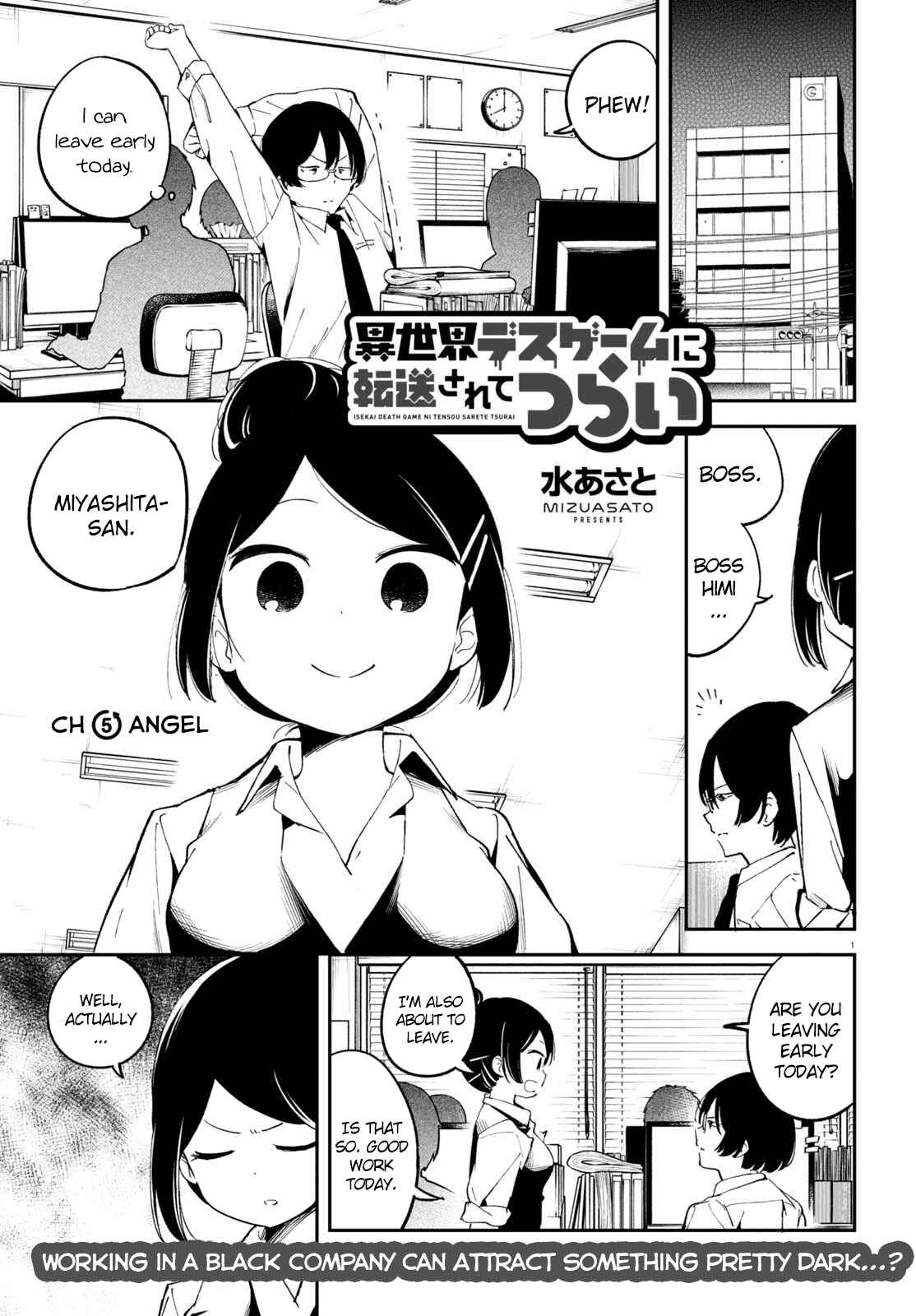 Page 1 Chapter 5 Isekai Death Game ni Tensou sarete Tsurai