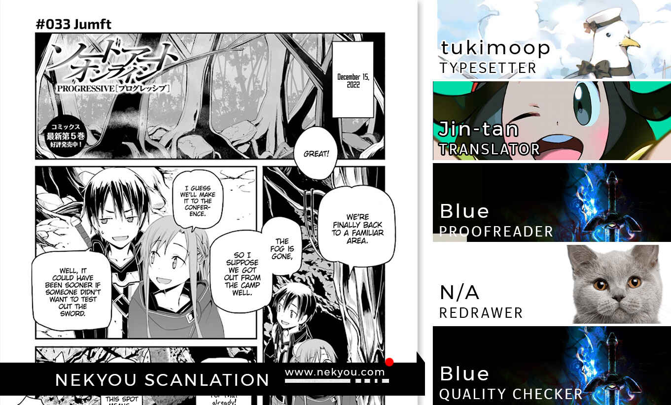 Page 2 Chapter 33 Sword Art Online: Progressive