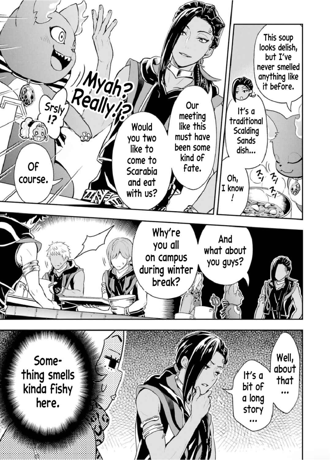 Page 10 Chapter 2 Disney Twisted Wonderland: The Comic—Episode of Scarabia