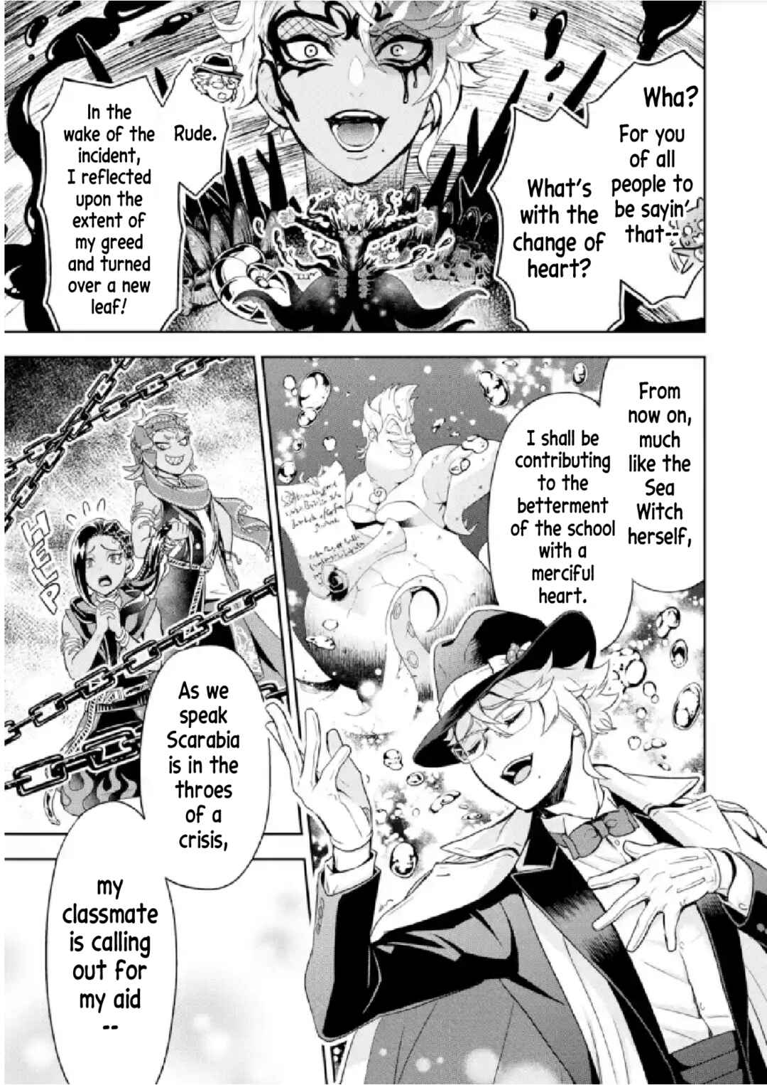 Page 19 Chapter 6 Disney Twisted Wonderland: The Comic—Episode of Scarabia