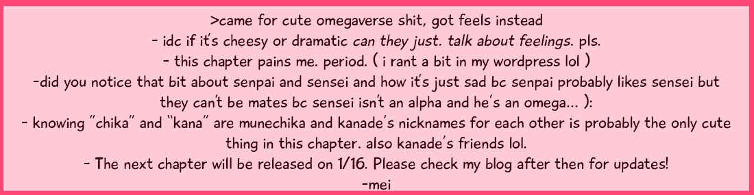Page 42 Chapter 3 Kyou Kara Omega ni Narimashita