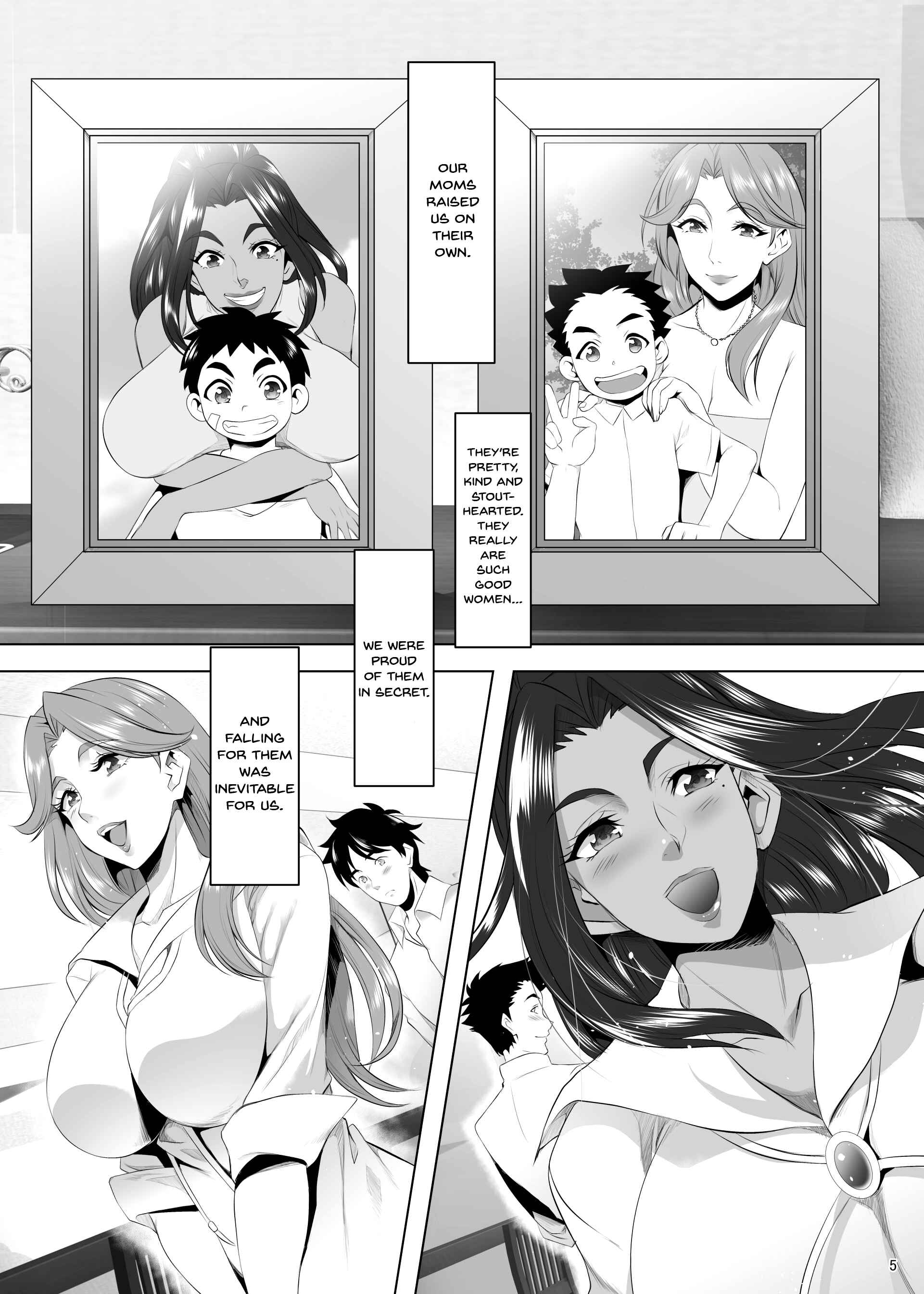 Page 4 Chapter 4 Omae no Kaa-chan, Ii Onna da yo na.