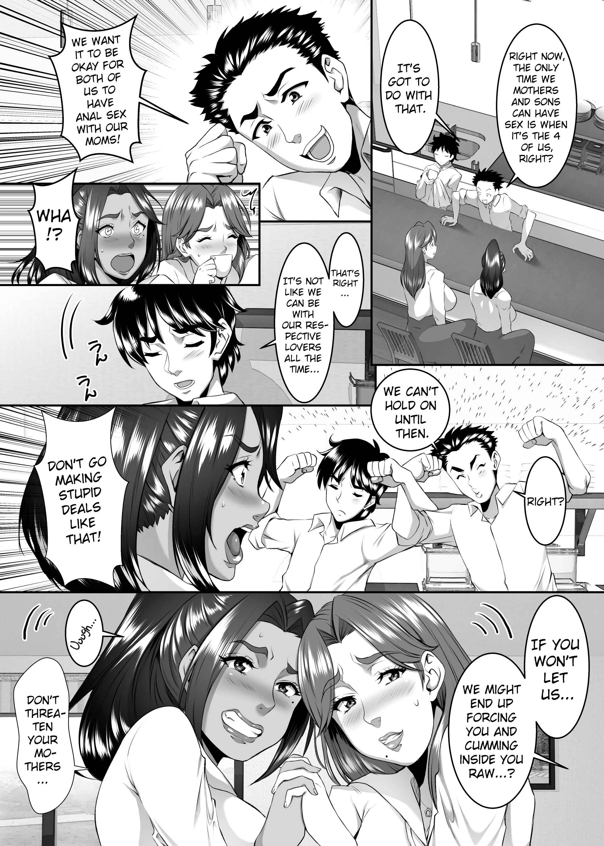 Page 4 Chapter 9 Omae no Kaa-chan, Ii Onna da yo na.