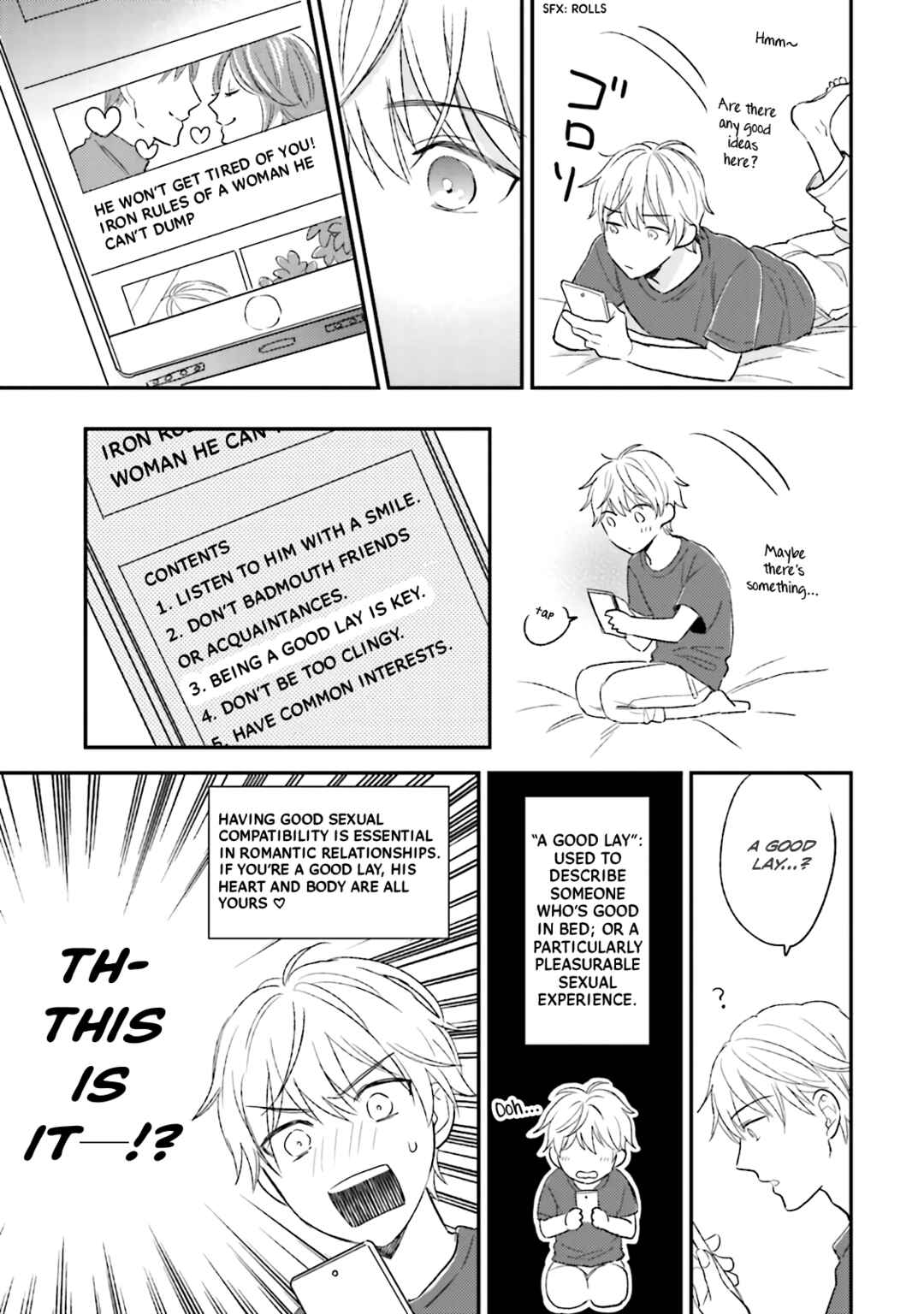 Page 9 Chapter 3 Osananajimi Dakedo Seiteki ni Suki desu.
