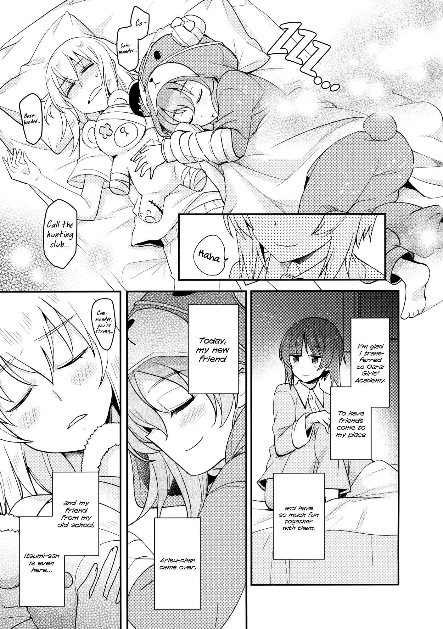 Page 12 Chapter Unknown_48cf Girls und Panzer - Are You Mihos Friend? (Doujinshi)