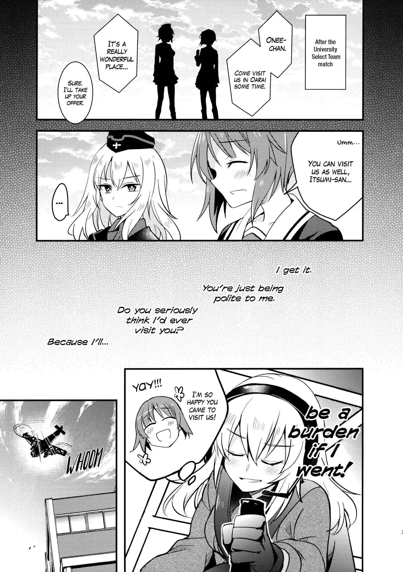 Page 4 Chapter Unknown_48cf Girls und Panzer - Are You Mihos Friend? (Doujinshi)