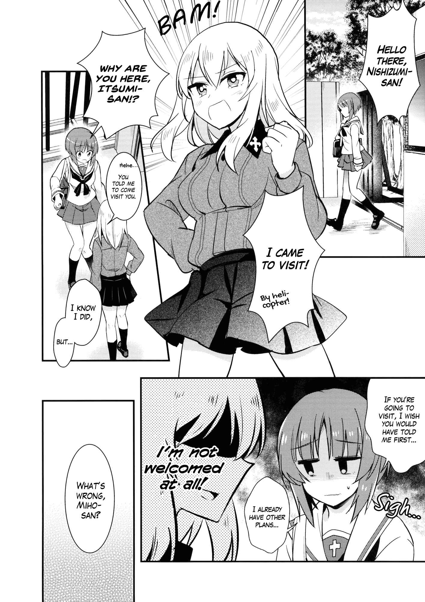 Page 5 Chapter Unknown_48cf Girls und Panzer - Are You Mihos Friend? (Doujinshi)