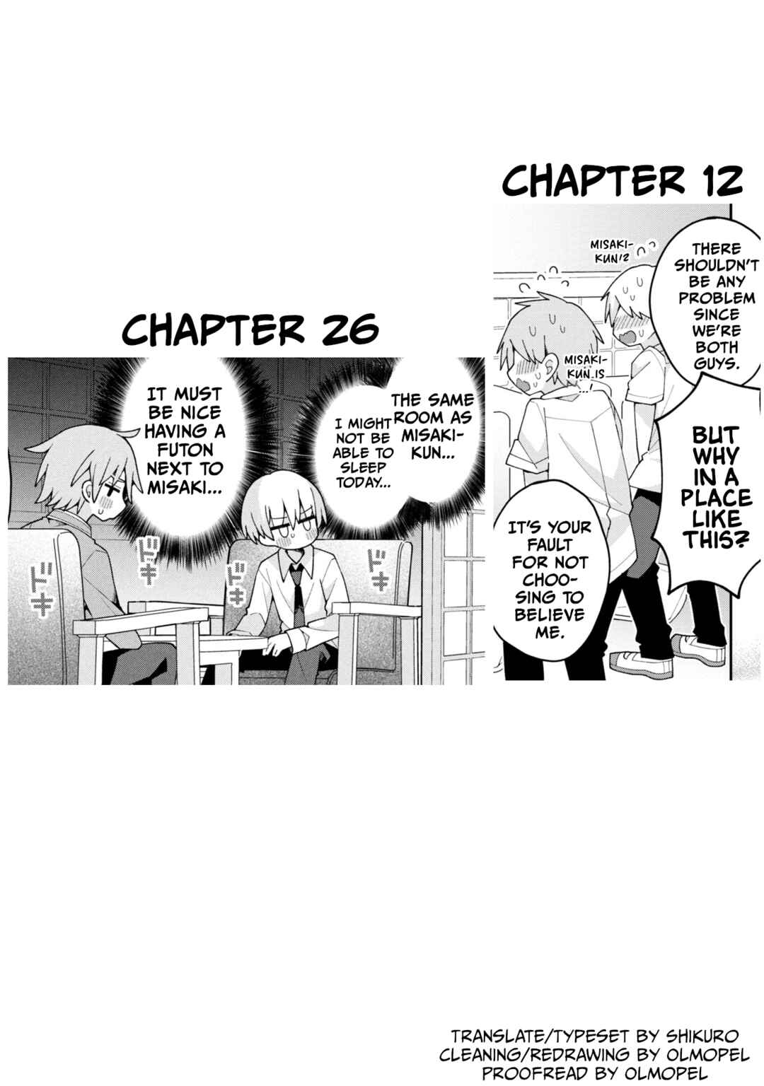 Page 18 Chapter 26 Misaki-kun wa Kouryaku Chara Janai