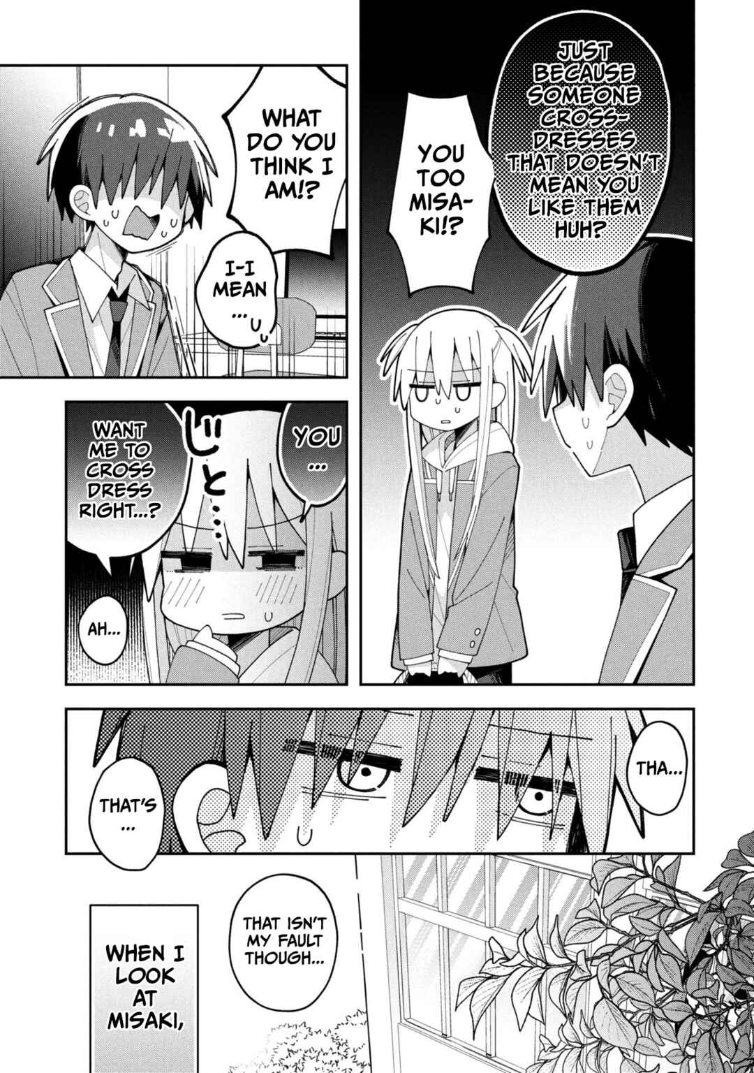 Page 11 Chapter 32 Misaki-kun wa Kouryaku Chara Janai