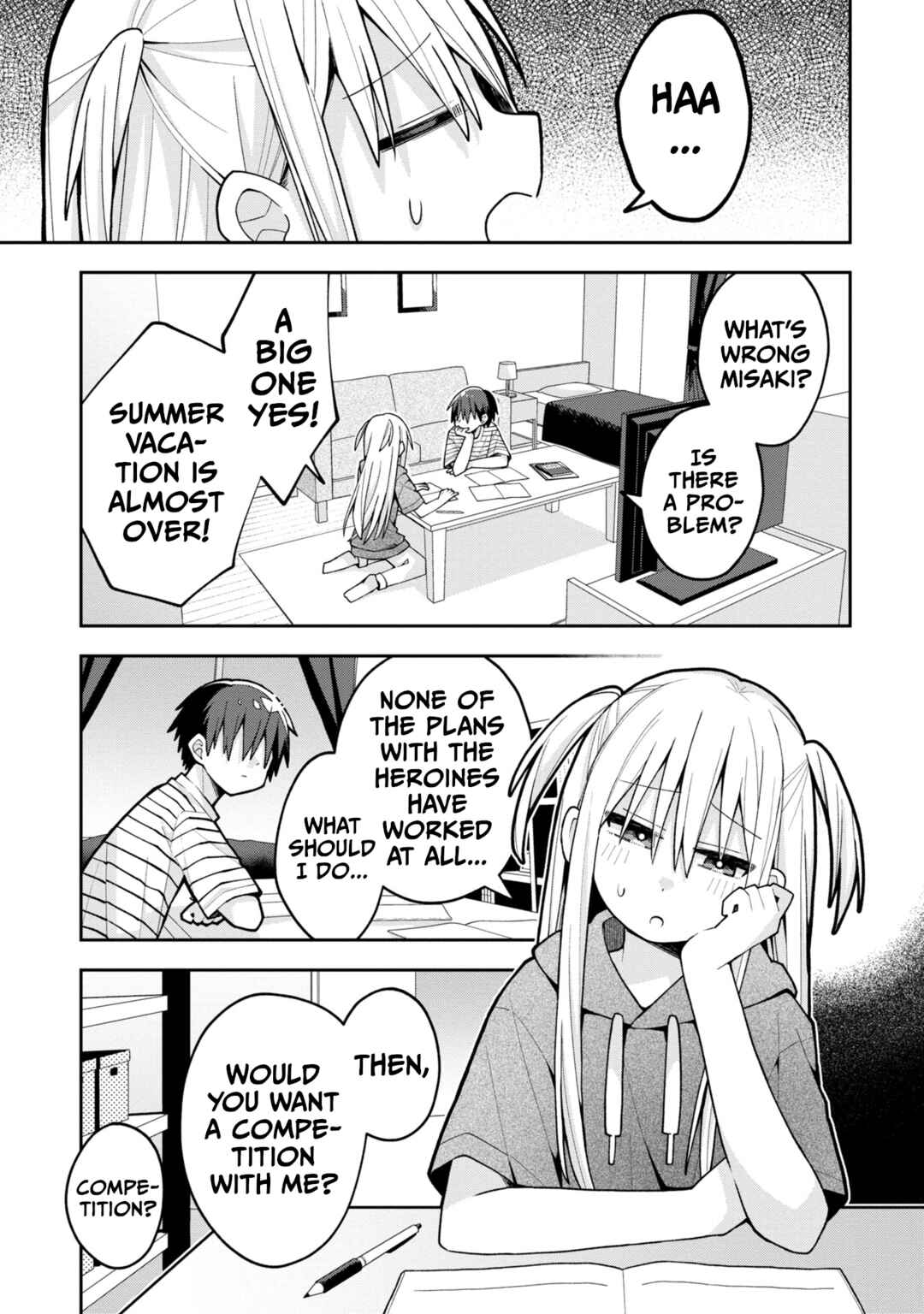 Page 1 Chapter 20 Misaki-kun wa Kouryaku Chara Janai