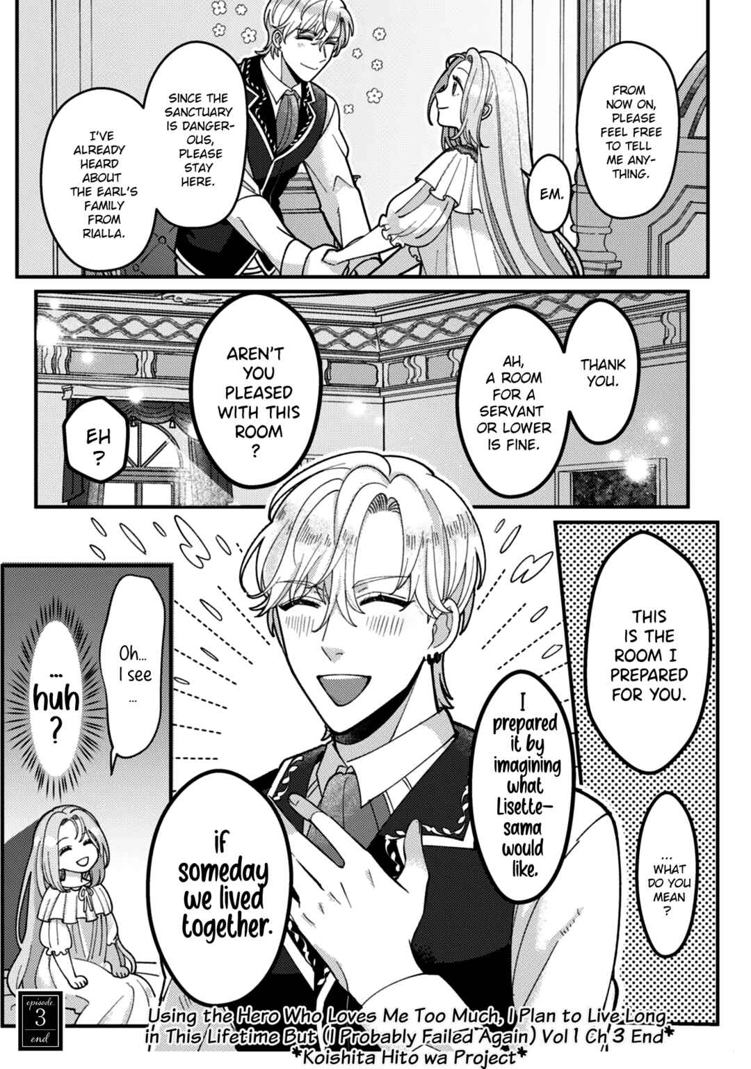 Page 38 Chapter 3 Watashi wo Suki Sugiru Yuusha-sama wo Riyou shite, Konse koso Nagaiki suru Tsumoridattanoni (Tabun, Mata Shippaishita)