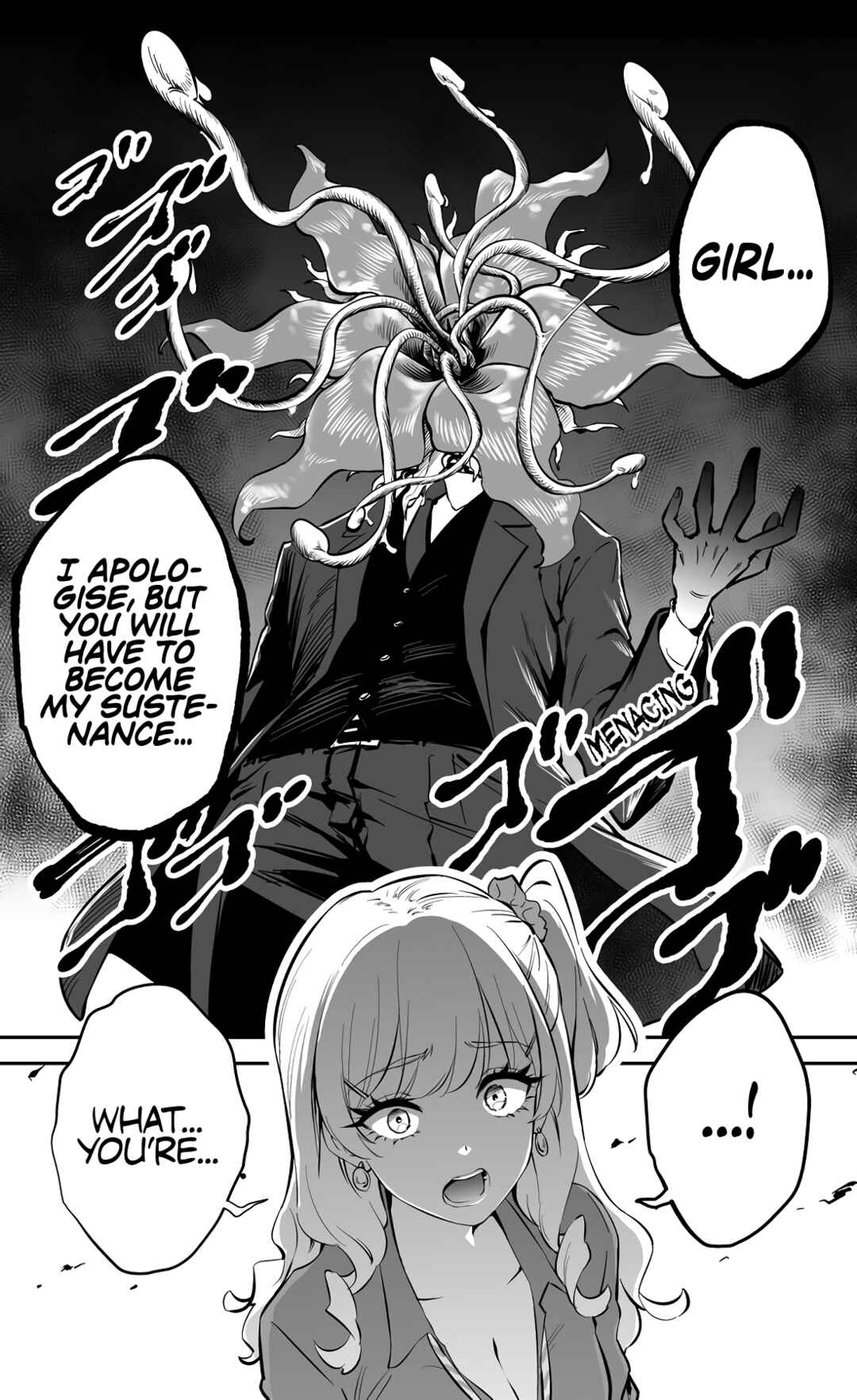 Page 1 Chapter Unknown_ff5b Gal ga Mikakunin Seibutsu ni Souguu Shitara…